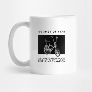 Summer of 1978 All-Neighborhood Bike Jump Champion Mug